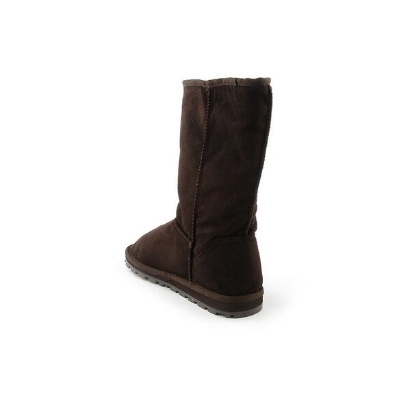 FLAT  READY FOR THE SNOW MID-CALF BOOT Women – Brown Suede ( BRAND NEW !!!!!!!! - Picture 3 of 6